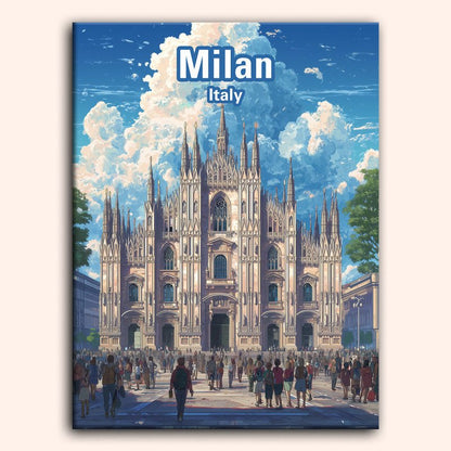 Paint by numbers - Milan Duomo - MyArt