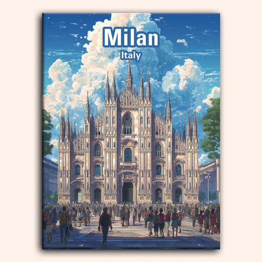 Paint by numbers - Milan Duomo - MyArt