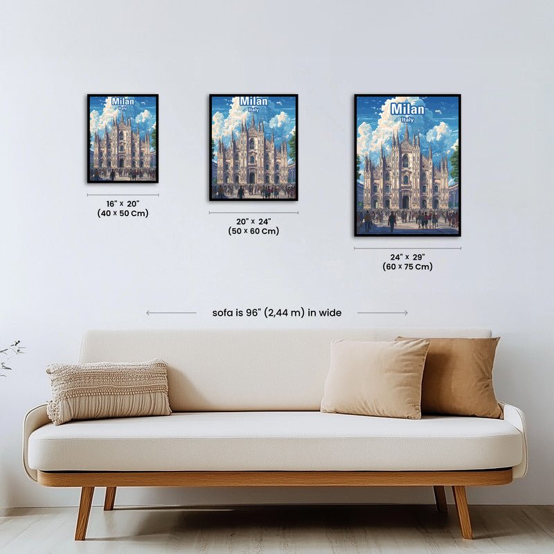 Paint by numbers - Milan Duomo - MyArt