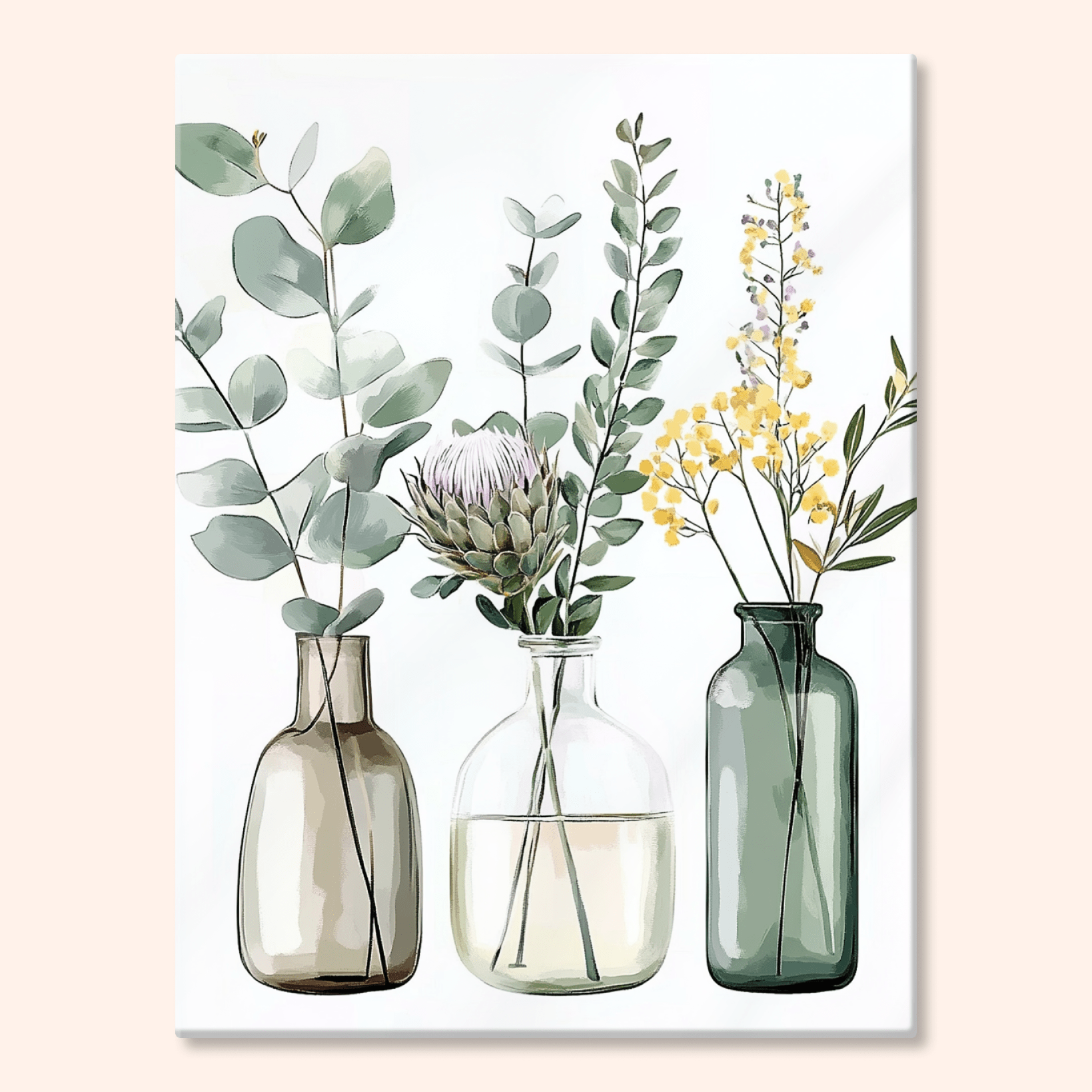 Paint by numbers - Minimal Botanica - MyArt