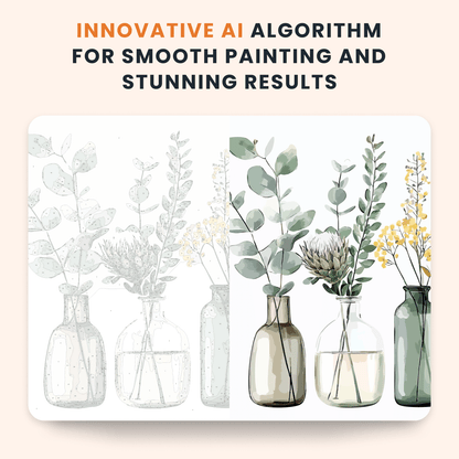 Paint by numbers - Minimal Botanica - MyArt