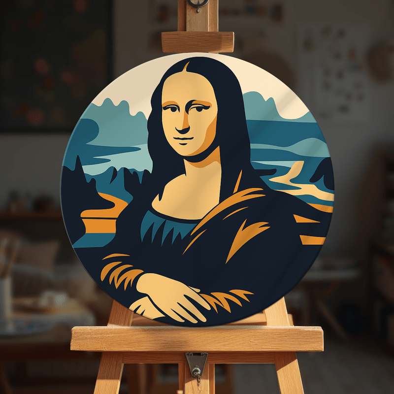 Paint by numbers - Modern Mona - MyArt