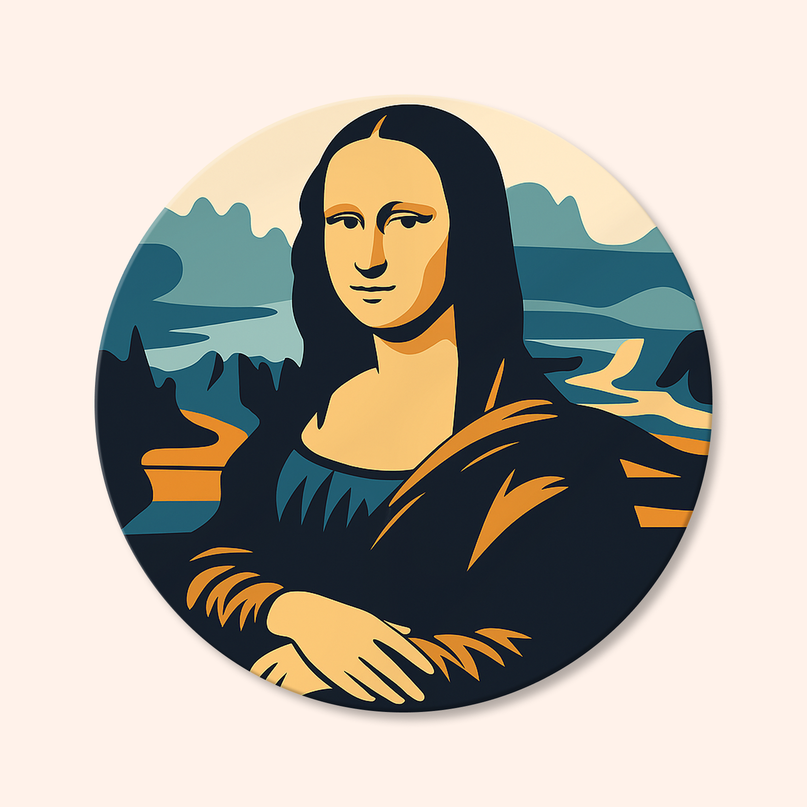 Paint by numbers - Modern Mona - MyArt