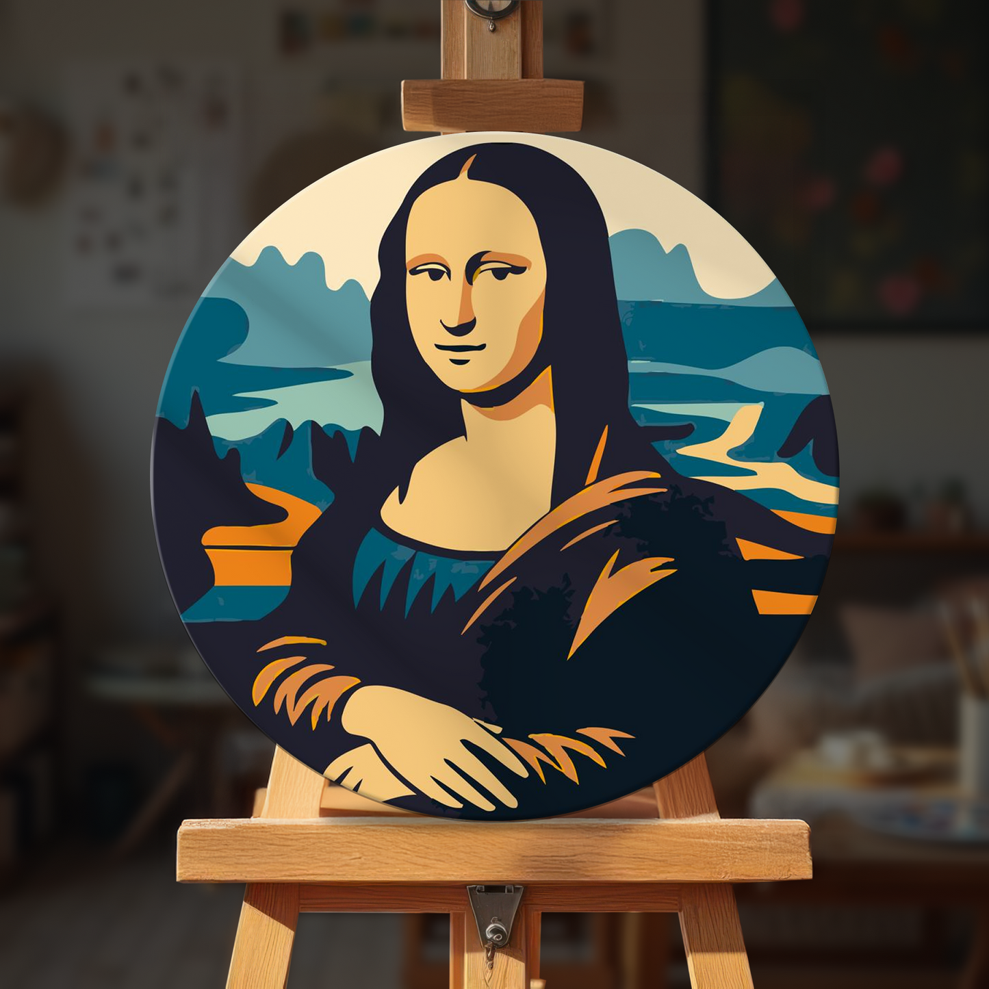 Paint by numbers - Modern Mona - MyArt