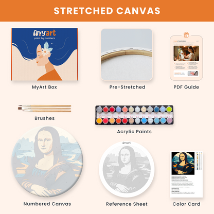 Paint by numbers - Modern Mona - MyArt