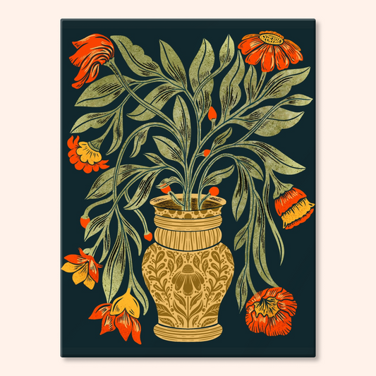 Moody Autumn Flower