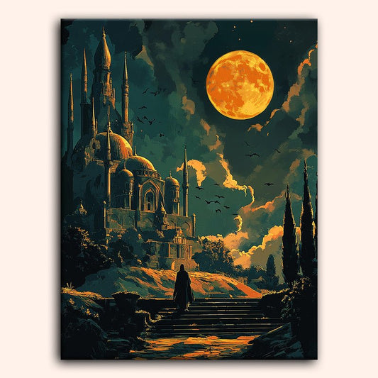 Paint by numbers - Moon Sanctuary - MyArt