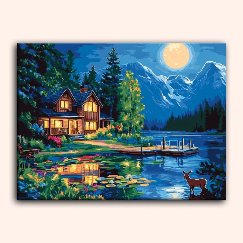 Paint by numbers - Moon Stay - MyArt