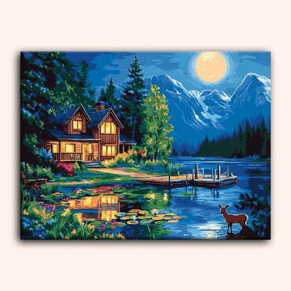 Paint by numbers - Moon Stay - MyArt