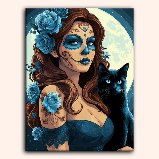 Paint by numbers - Moon Beauty - MyArt