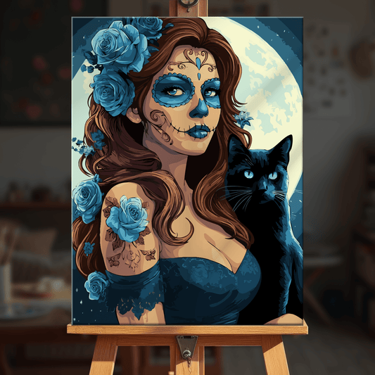 Paint by numbers - Moon Beauty - MyArt
