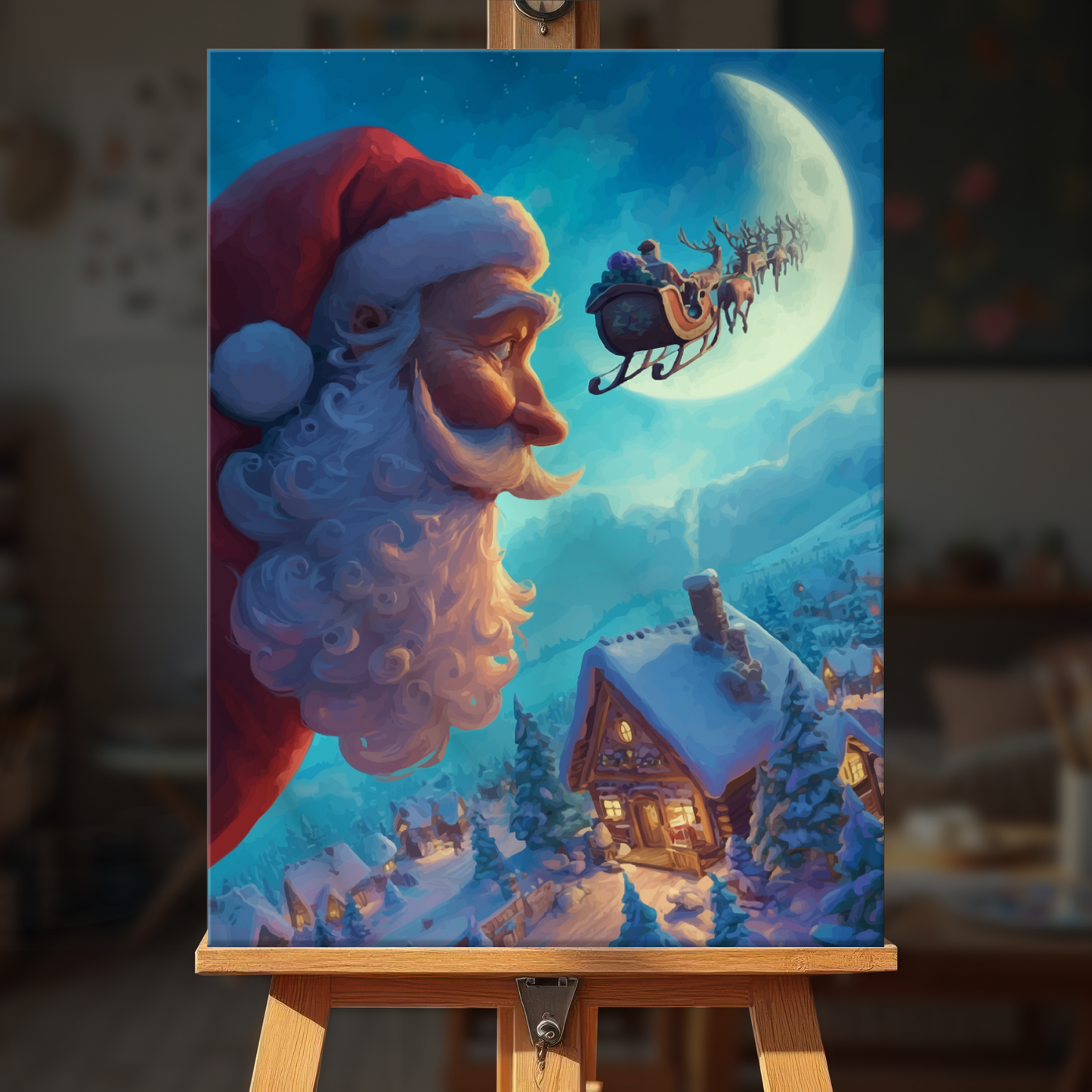 Moon Santa