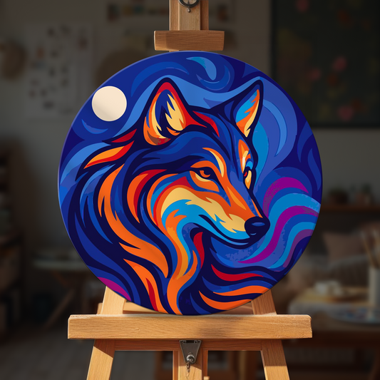 Paint by numbers - Moon Wolf - MyArt