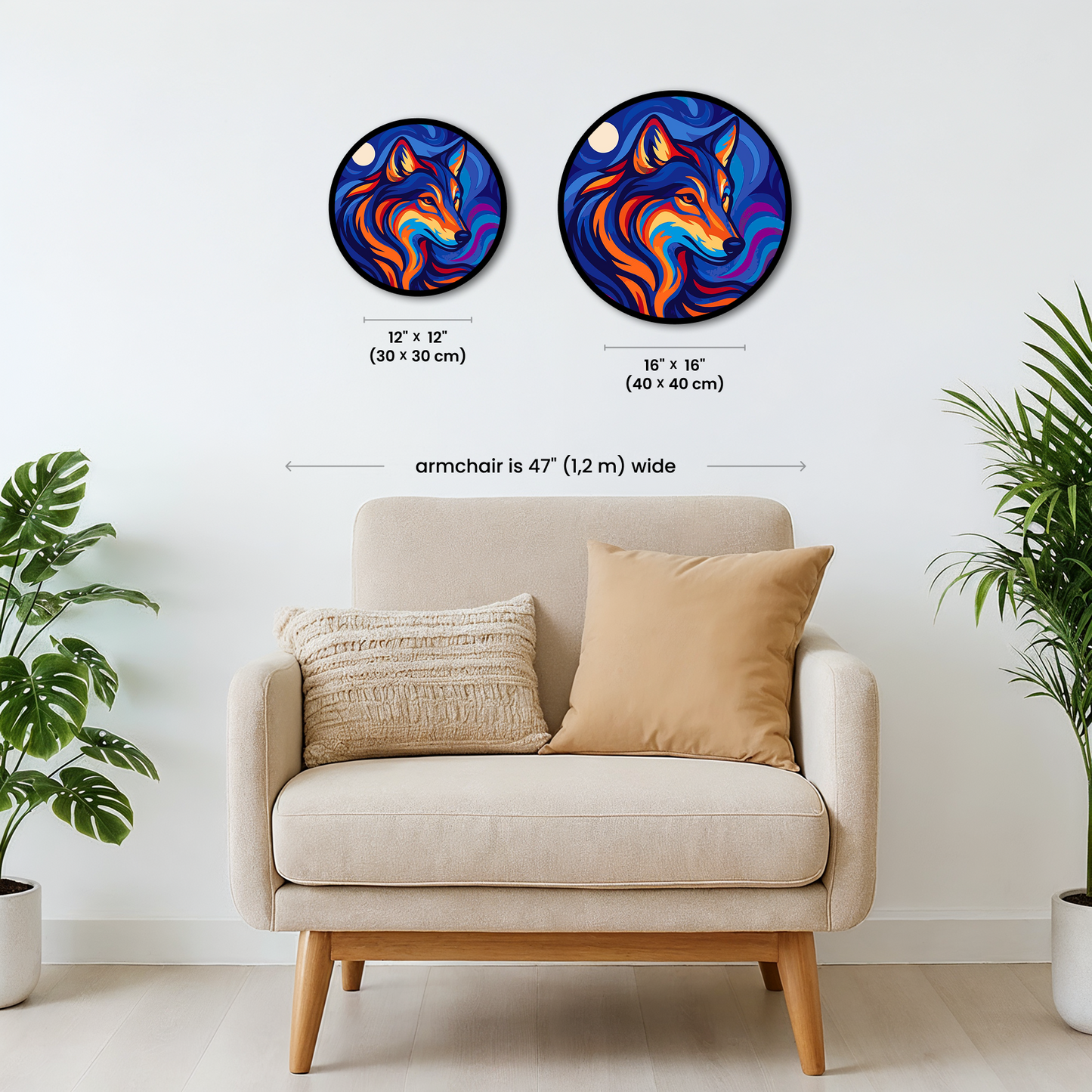 Paint by numbers - Moon Wolf - MyArt