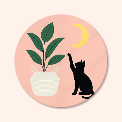 Paint by numbers - Moonlight Cat - MyArt