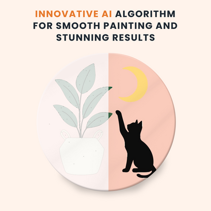 Paint by numbers - Moonlight Cat - MyArt