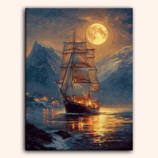 Paint by numbers - Moonlit Cove - MyArt