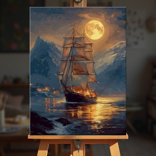 Paint by numbers - Moonlit Cove - MyArt