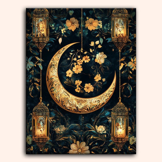 Paint by numbers - Moonlit Embrace - MyArt