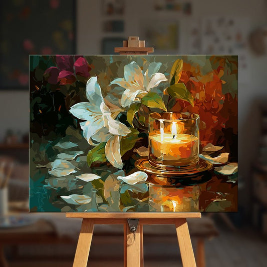 Paint by numbers - Moonlit Grace - MyArt