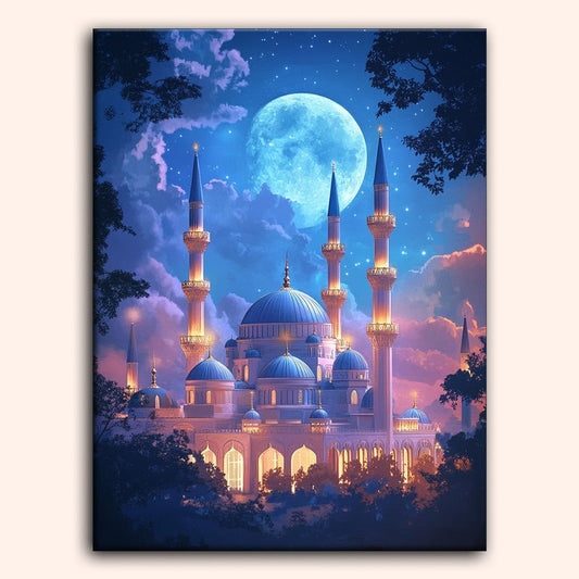 Paint by numbers - Moonlit Minarets - MyArt