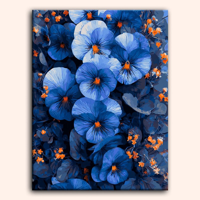 Paint by numbers - Moonlit Petals - MyArt