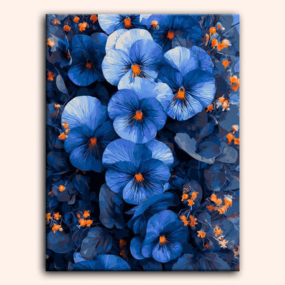Paint by numbers - Moonlit Petals - MyArt