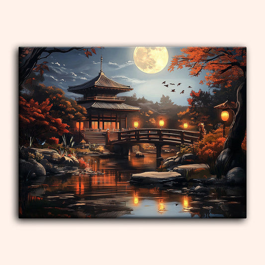 Moonlit Temple
