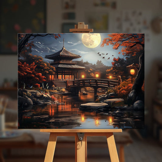 Moonlit Temple