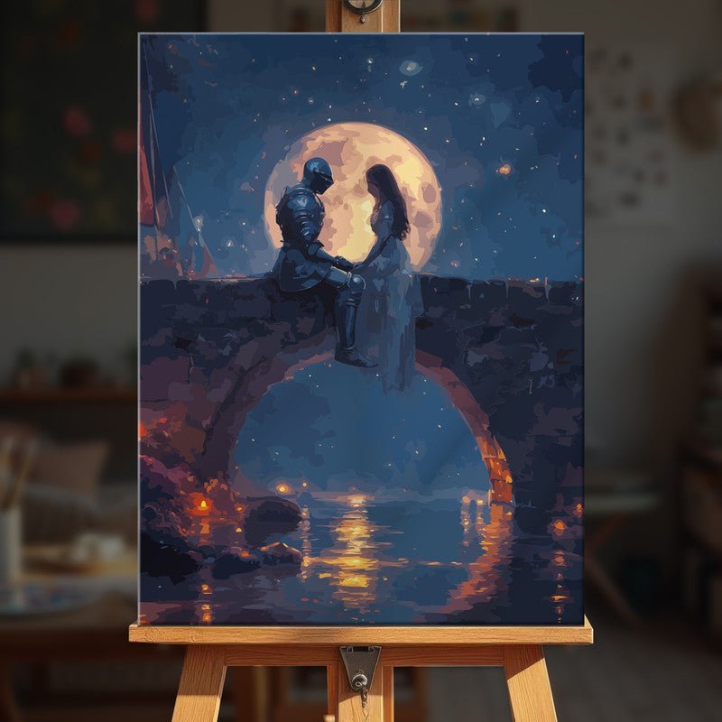 Paint by numbers - Moonlit Vow - MyArt