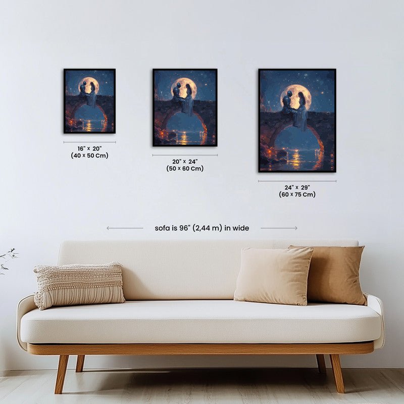 Paint by numbers - Moonlit Vow - MyArt