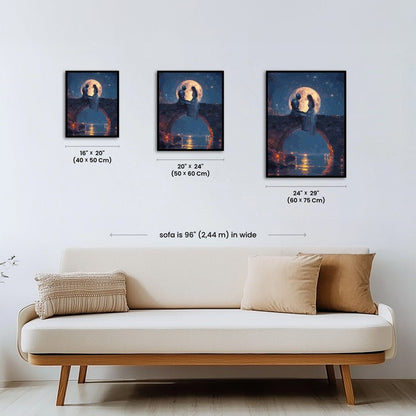 Paint by numbers - Moonlit Vow - MyArt