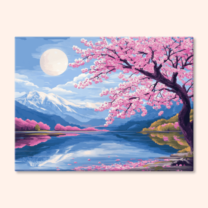 Paint by numbers - Moonlit Blossom - MyArt