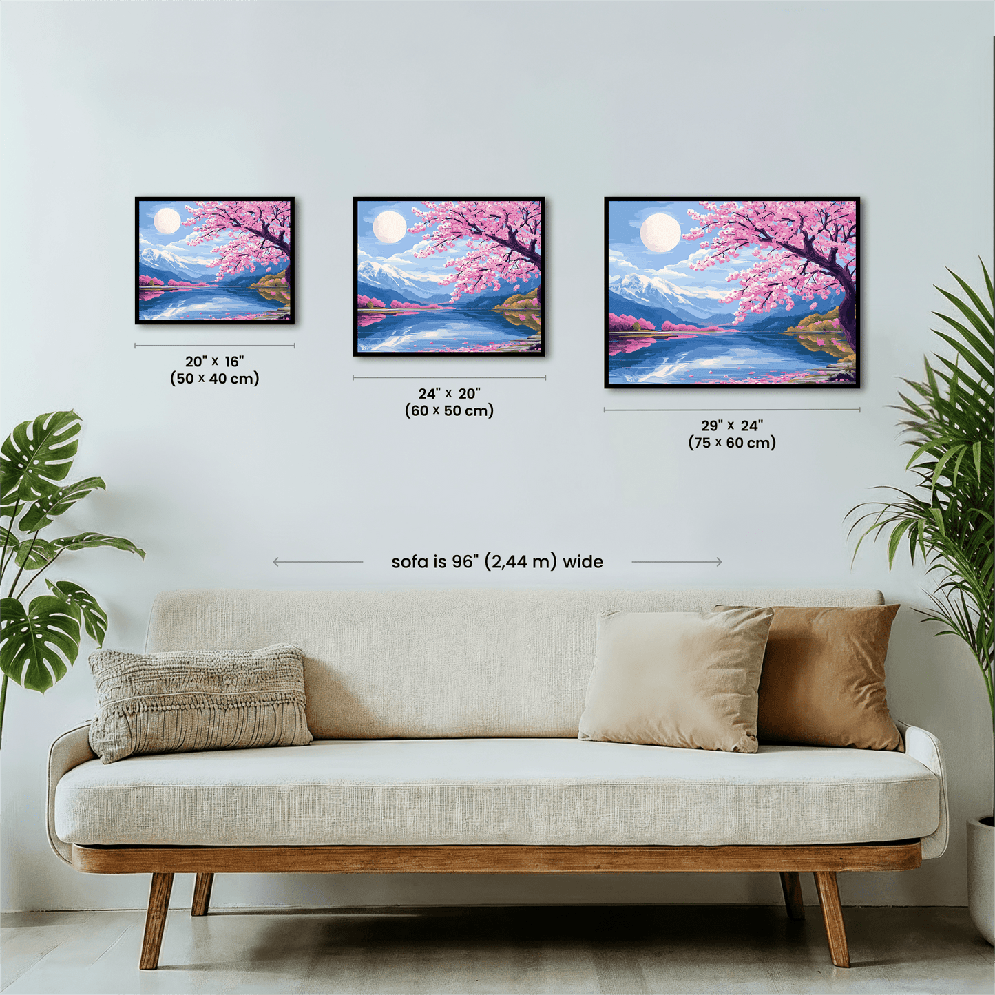 Paint by numbers - Moonlit Blossom - MyArt