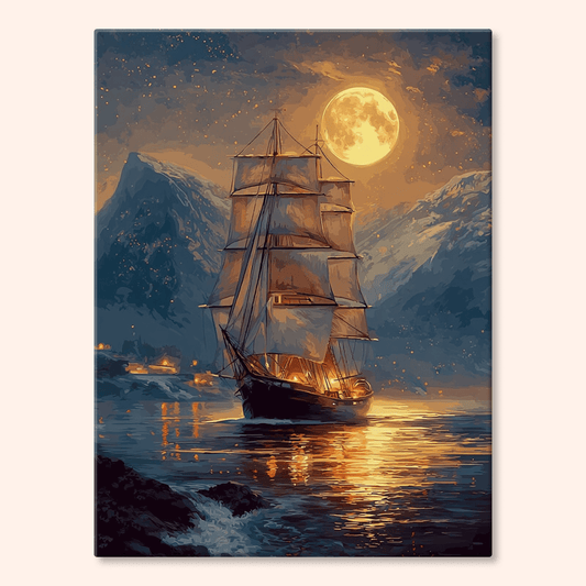 Paint by numbers - Moonlit Cove - MyArt