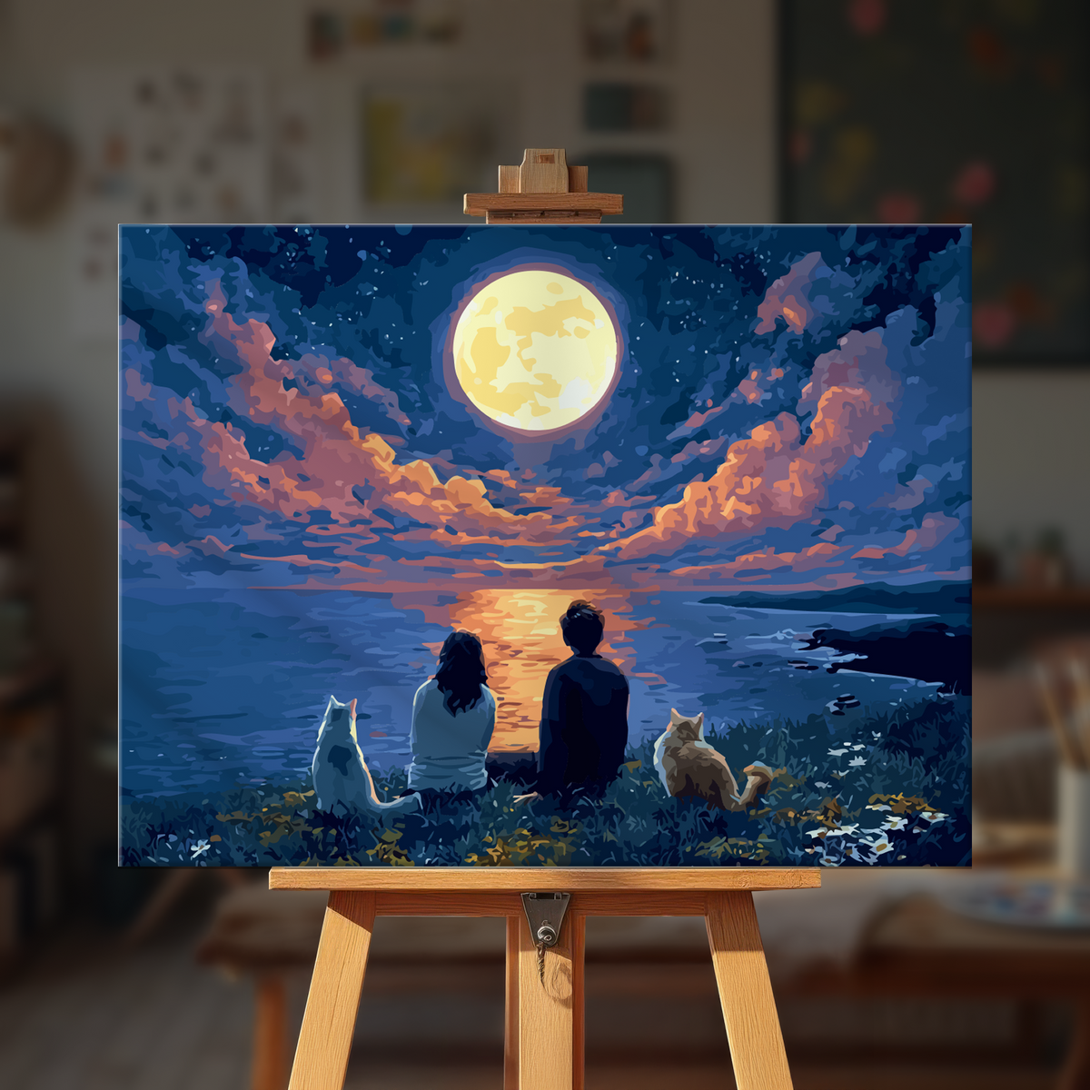 Moonlit Gaze