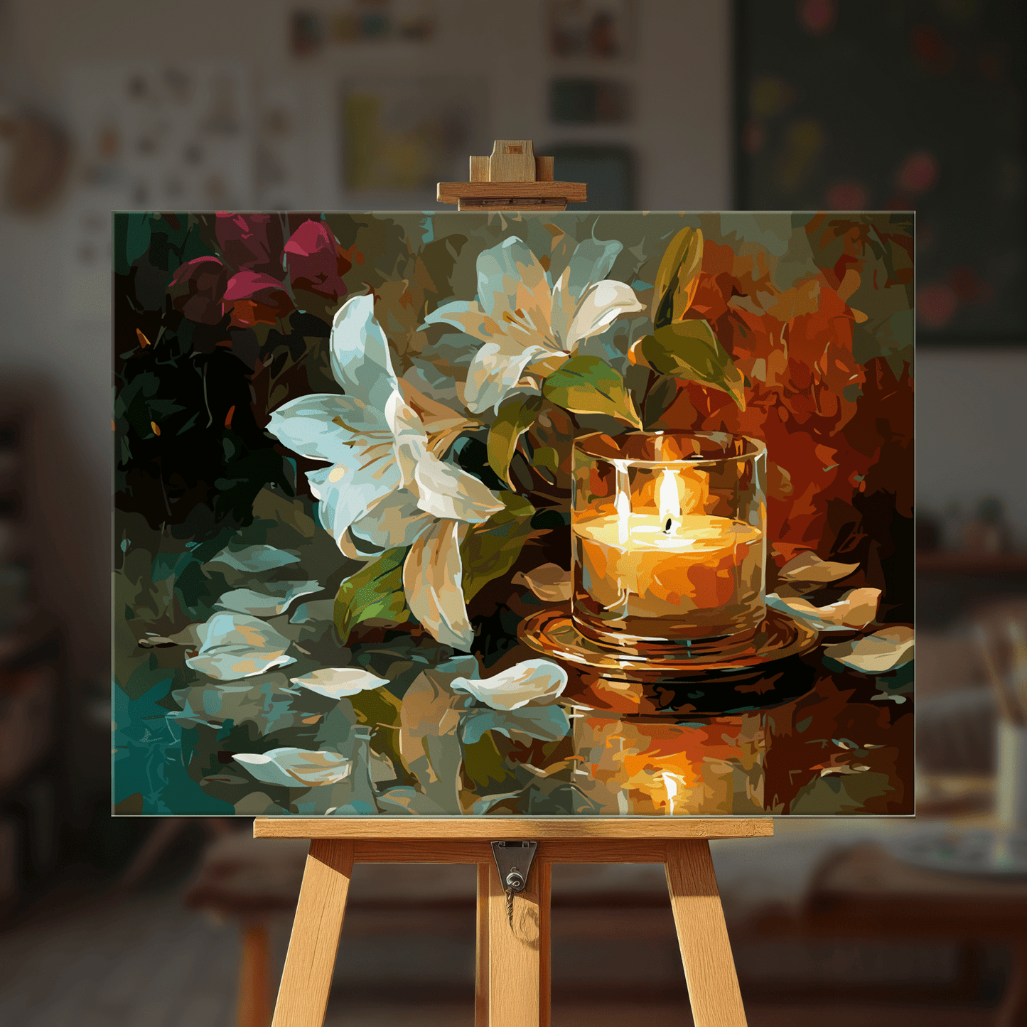 Paint by numbers - Moonlit Grace - MyArt