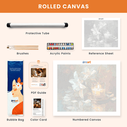 Paint by numbers - Moonlit Grace - MyArt