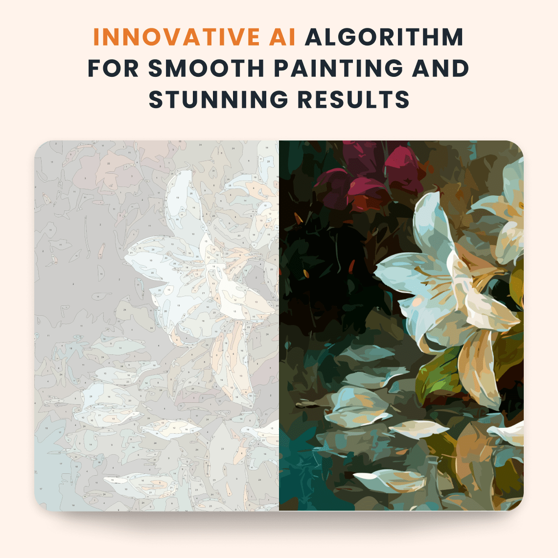 Paint by numbers - Moonlit Grace - MyArt