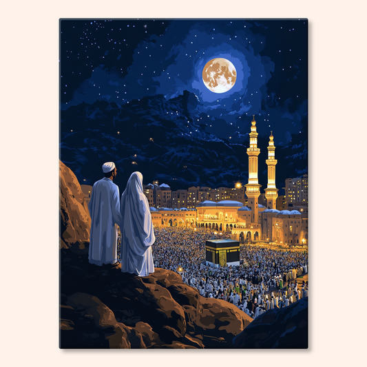 Moonlit Hajj