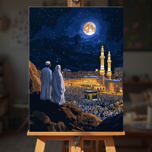 Moonlit Hajj