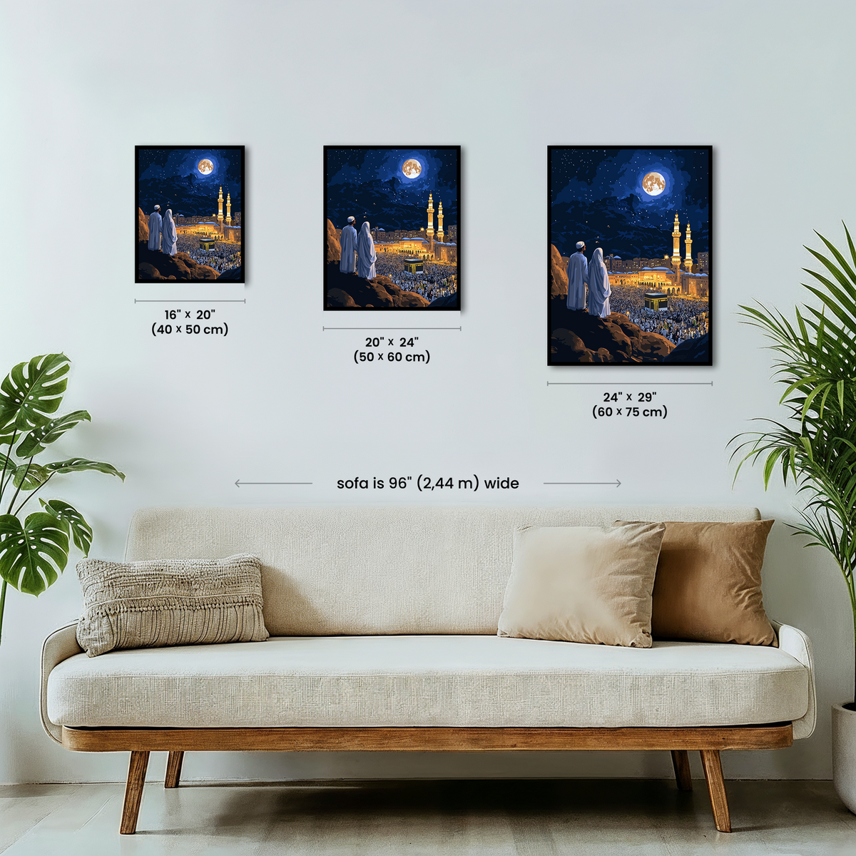 Moonlit Hajj