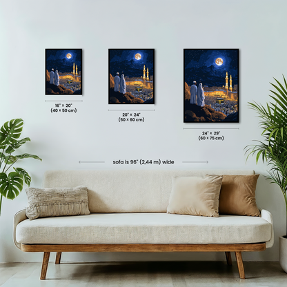 Moonlit Hajj