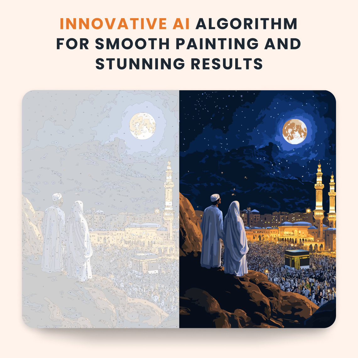 Moonlit Hajj