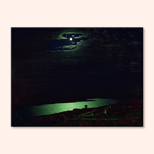 Moonlit Night on the Dnieper - Arkhip Kuindzhi