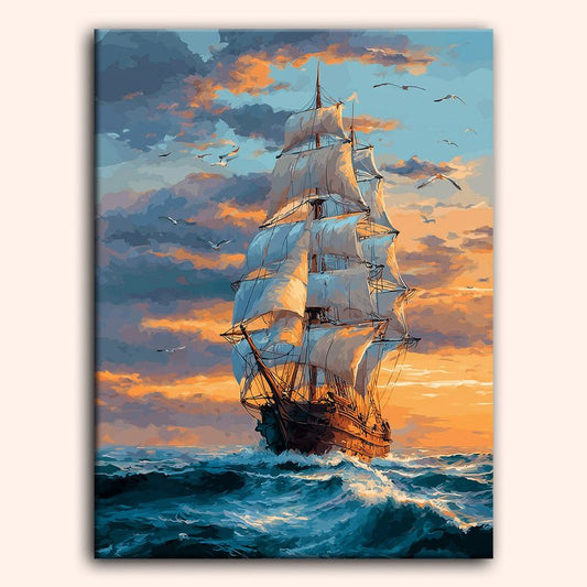 Paint by numbers - Morning Tides - MyArt