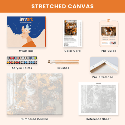 Paint by numbers - Morning Dew - MyArt