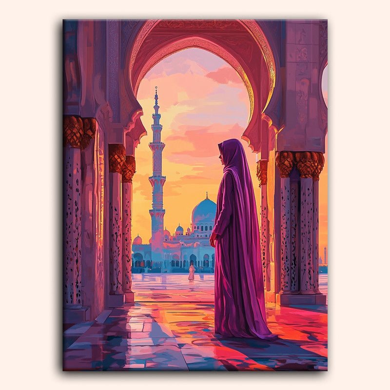 Paint by numbers - Mosque Reverence - MyArt