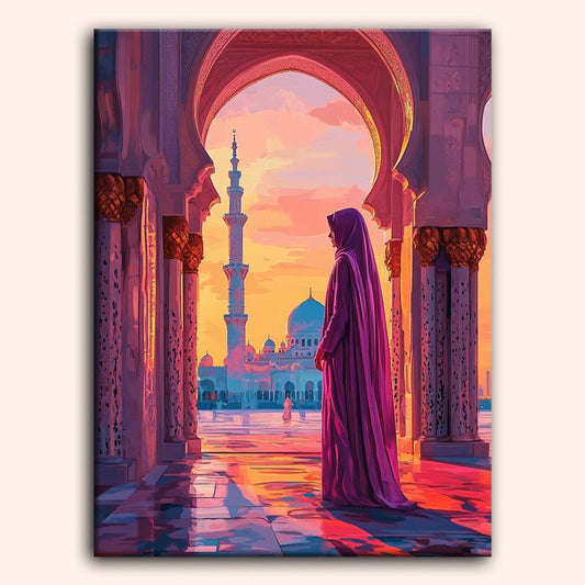Paint by numbers - Mosque Reverence - MyArt