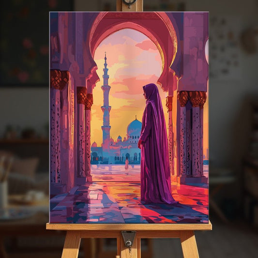 Paint by numbers - Mosque Reverence - MyArt